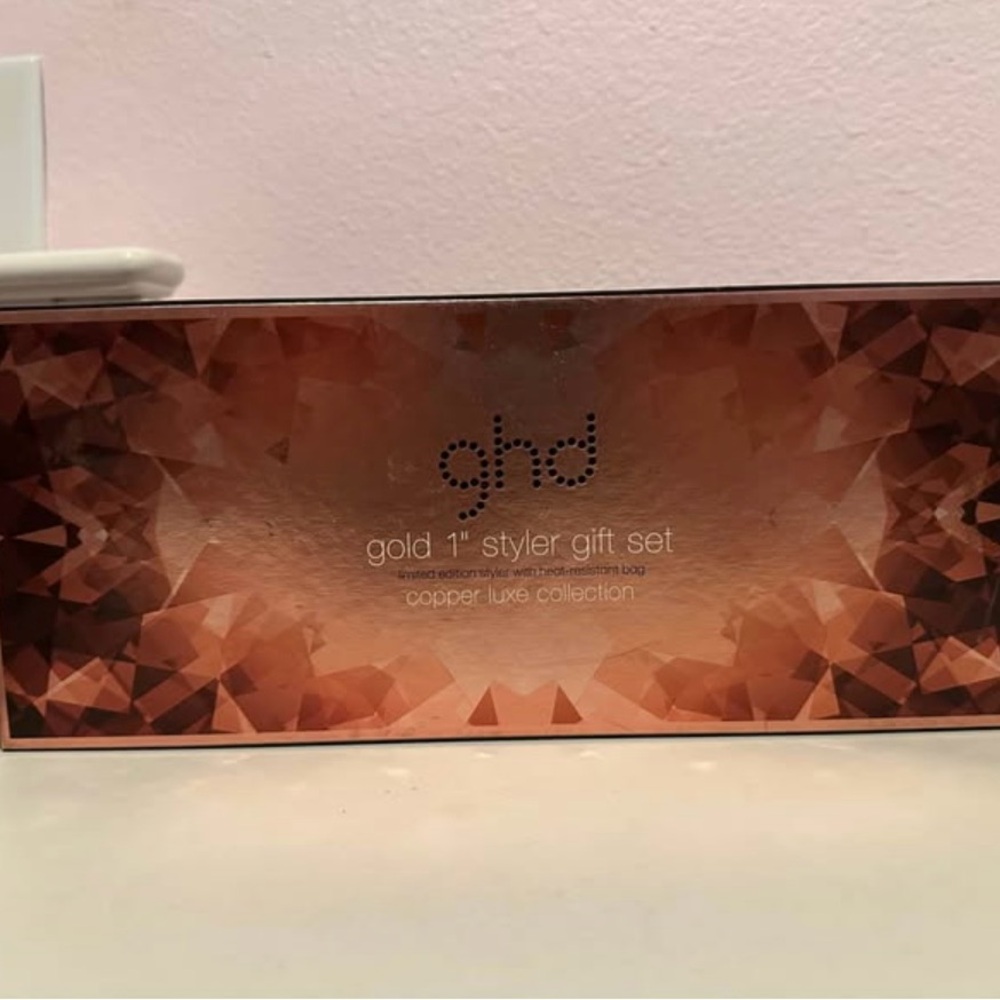 ghd Copper Luxe Gold 1” Styler Gift Set